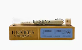 Henry's - Preroll - HEADBAND - (H) 1g
