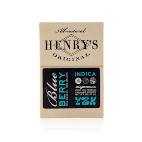 HENRY'S ORIGINAL - Preroll - Blueberry - 4-Pack - 2G