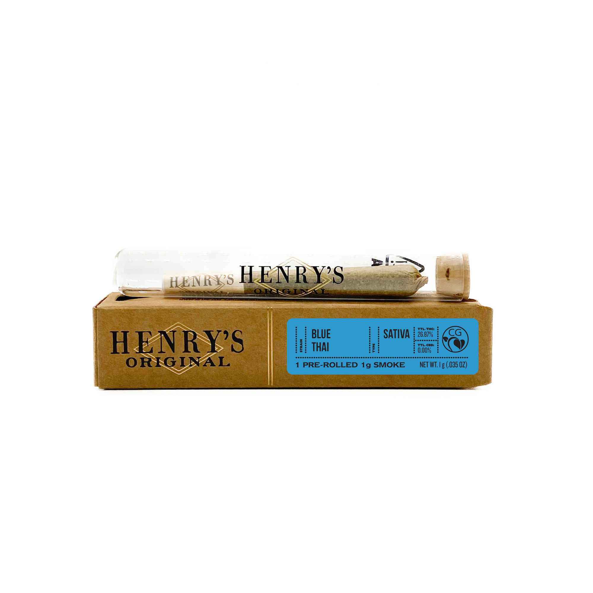 Henry's Original | Blue Thai | Pre-Roll | Single