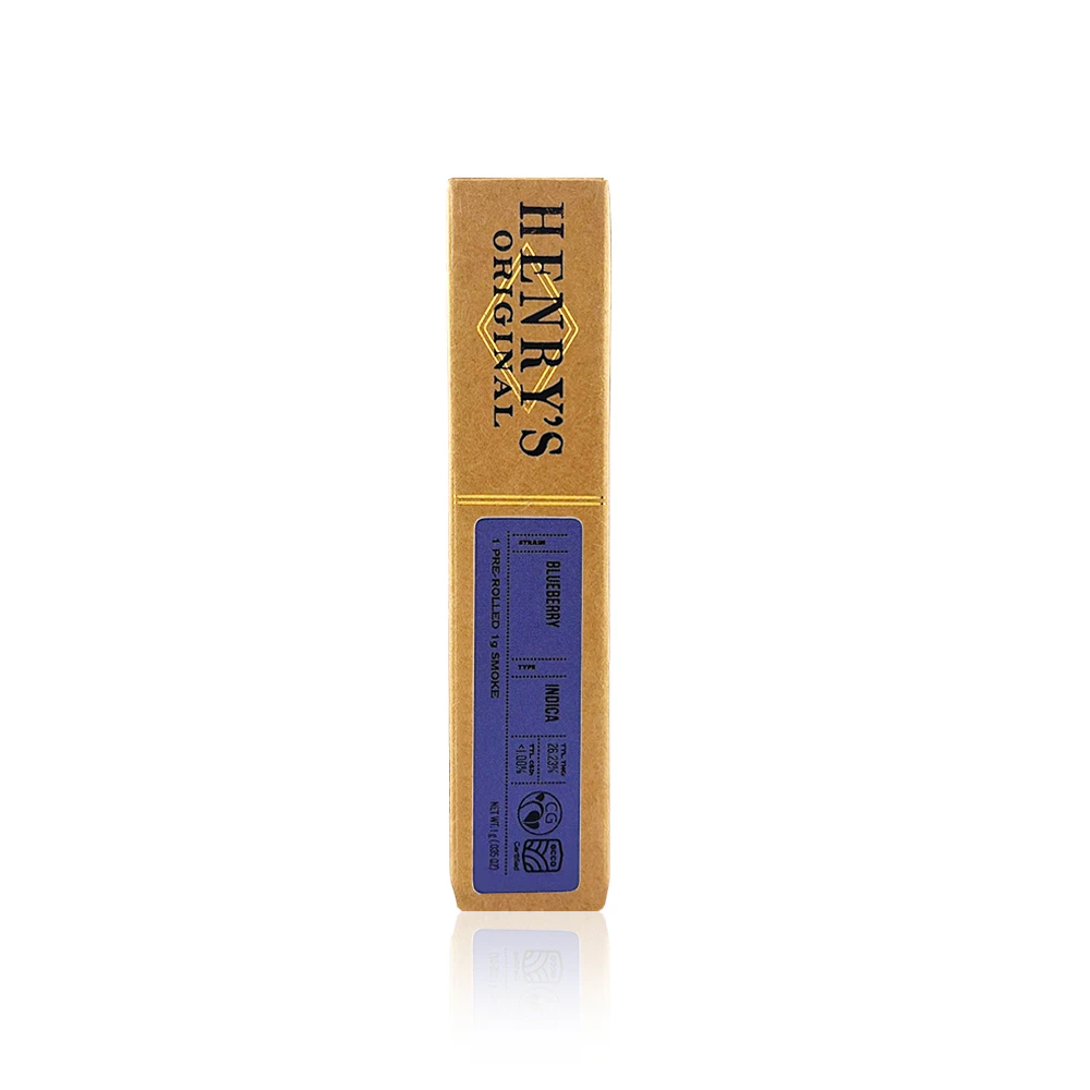 Henry's Original - HENRY'S ORIGINAL - Preroll - Blueberry - 1G Main Image