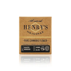 HENRY'S ORIGINAL - Flower - Galactic Warheads - 3.5G
