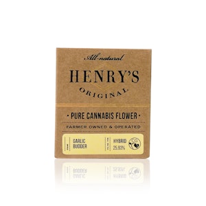 HENRY'S - HENRY'S ORIGINAL - Flower - Garlic Budder - 3.5G