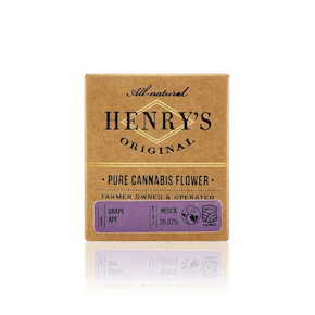 HENRY'S ORIGINAL - Flower - Grape Ape - Jar - 3.5G