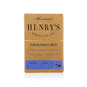 HENRY'S ORIGINAL - Preroll - Headband - 4-Pack - 2G