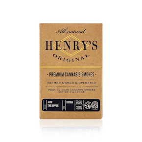 HENRY'S ORIGINAL - Preroll - Jack The Ripper - 4 Pack - 2G