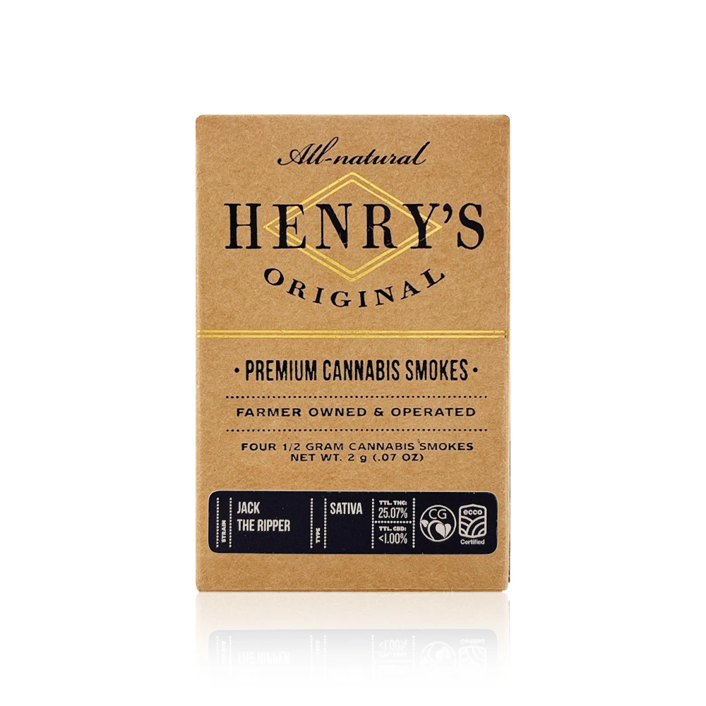 Henry's Original - HENRY'S ORIGINAL - Preroll - Jack The Ripper - 4 Pack - 2G Main Image
