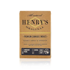 HENRY'S ORIGINAL - Preroll - Jamaican Pearl - 4-Pack - 2G