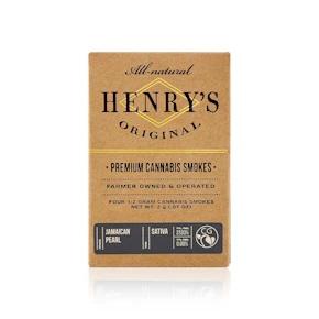 HENRY'S ORIGINAL - Preroll - Jamaican Pearl - 4-Pack - 2G