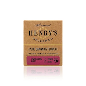 HENRY'S - HENRY'S ORIGINAL - Flower - Lemon Cherry Runtz - 3.5G
