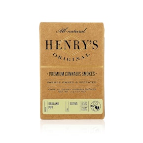 HENRY'S ORIGINAL - Preroll - Oakland Piff - 4-Pack - 2G