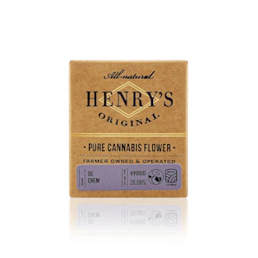 HENRY'S ORIGINAL - Flower - OG Chem - Jar - 3.5G