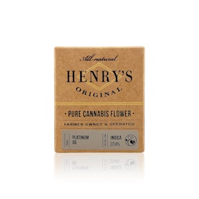 HENRY'S ORIGINAL - Flower - Platinum OG - 3.5G
