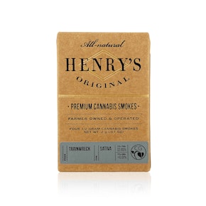HENRY'S ORIGINAL - Preroll - Trainwreck - 4-Pack - 2G