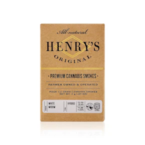 HENRY'S ORIGINAL - Preroll - White Widow - 4-Pack - 2G
