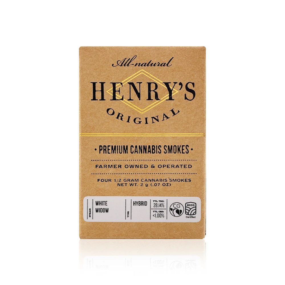 Henry's Original - HENRY'S ORIGINAL - Preroll - White Widow - 4-Pack - 2G Main Image