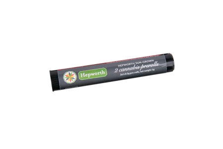 Hepworth - Hepworth - Purple Bubble Sherbet- 0.5g 2pk - 23.52% THC - Pre-Roll