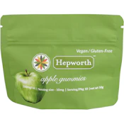 Apple (H) 10pk x 10mg - 100mg - Gummies - Hepworth