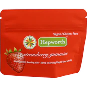 Strawberry - 10pk x 10mg - 100mg - Gummies - Hepworth
