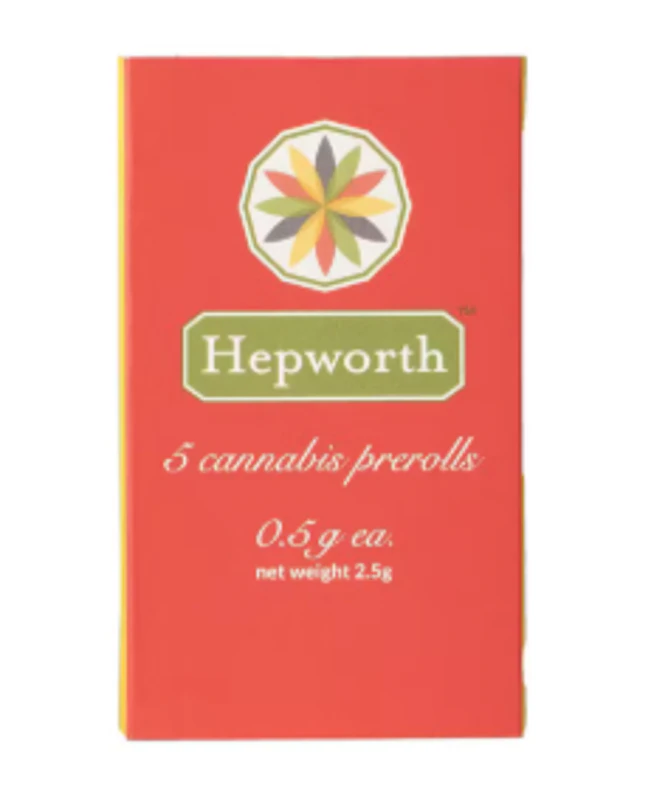 Hepworth - Hepworth - GMO Rootbeer - 27.39% THC - 0.5g x 5pk - Prerolls Main Image