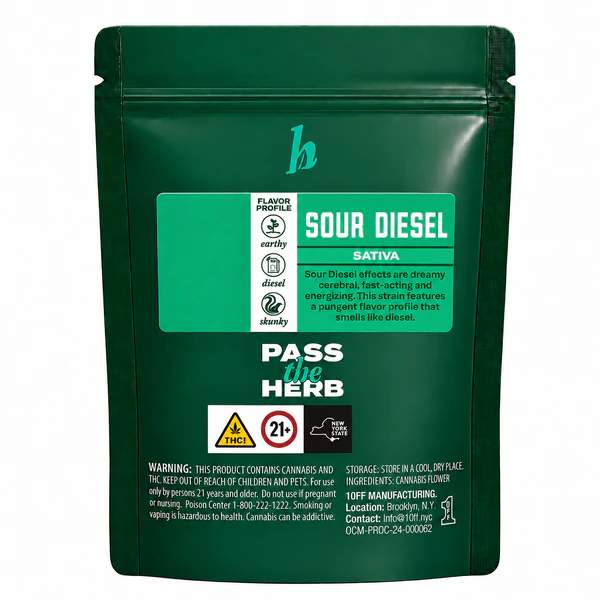 Herb - Herb | Sour Diesel | Ground flower - 7G Infused Main Image