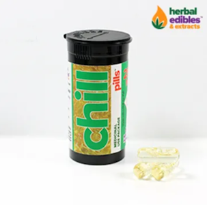 HERBAL EDIBLES AND EXTRACTS - Herbal Edibles - Chill Pills 500mg