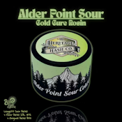 Heritage Hash Co. - 1g Cold Cure Live Rosin - Alder Point Sour