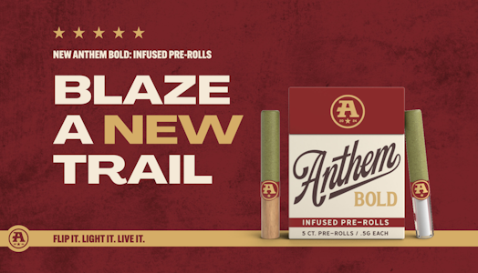Anthem - [REC] Anthem BOLD | Acapulco Gold | 2.5g/5pk Prerolls