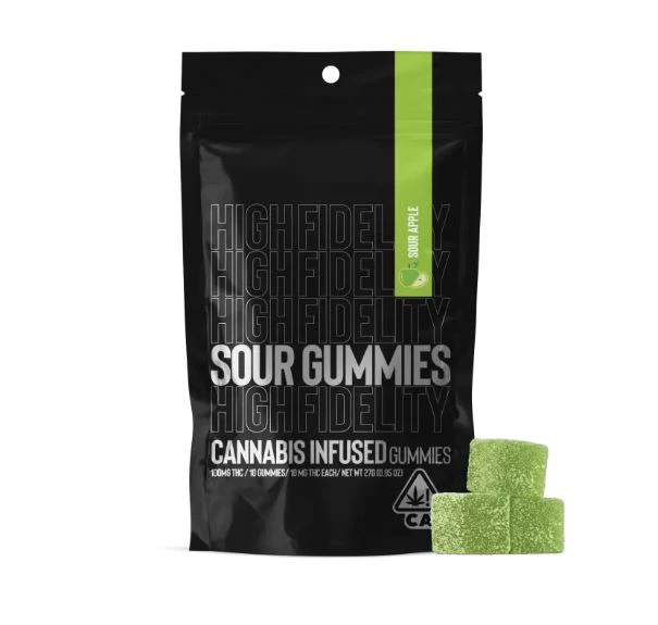 HIGH FIDELITY - SOUR APPLE 100MG - HIGH FIDELITY Main Image