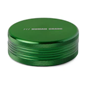 2 PIECE GRINDER - GREEN ALUMINUM 2.5" - HUMAN GRADE
