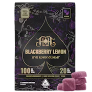 Heavy Hitters - 100mg Live Rosin Gummies - Blackberry Lemon