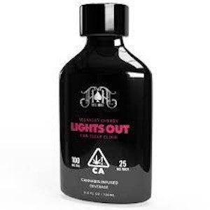 Heavy Hitters - Heavy Hitters Elixrs 100mg Lights Out CBN Midnight Cherry