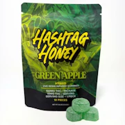 Hashtag Honey - Green Apple - 100mg Gummies