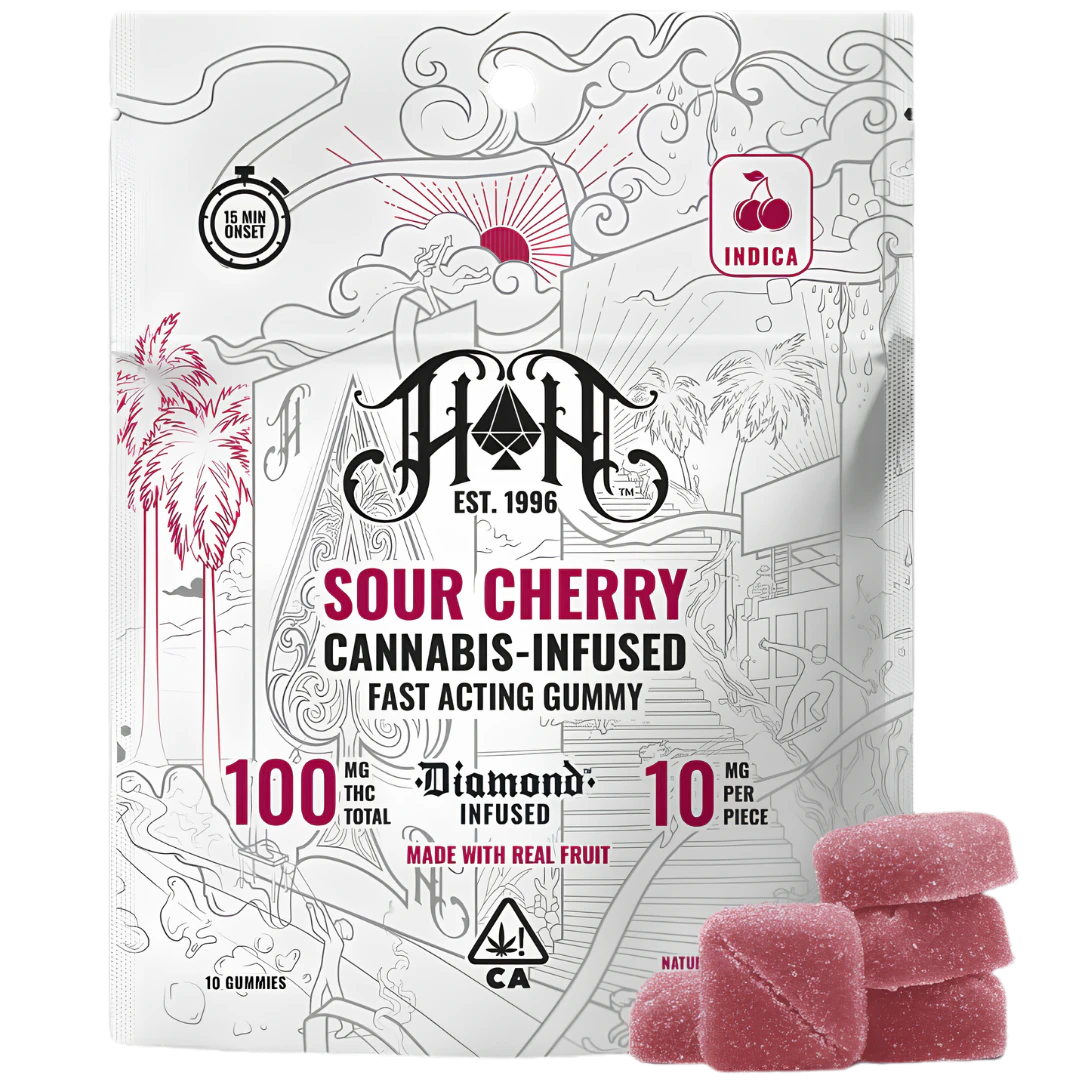 Heavy Hitters - Heavy Hitters - 100mg Fast Acting Gummies - Sour Cherry Main Image
