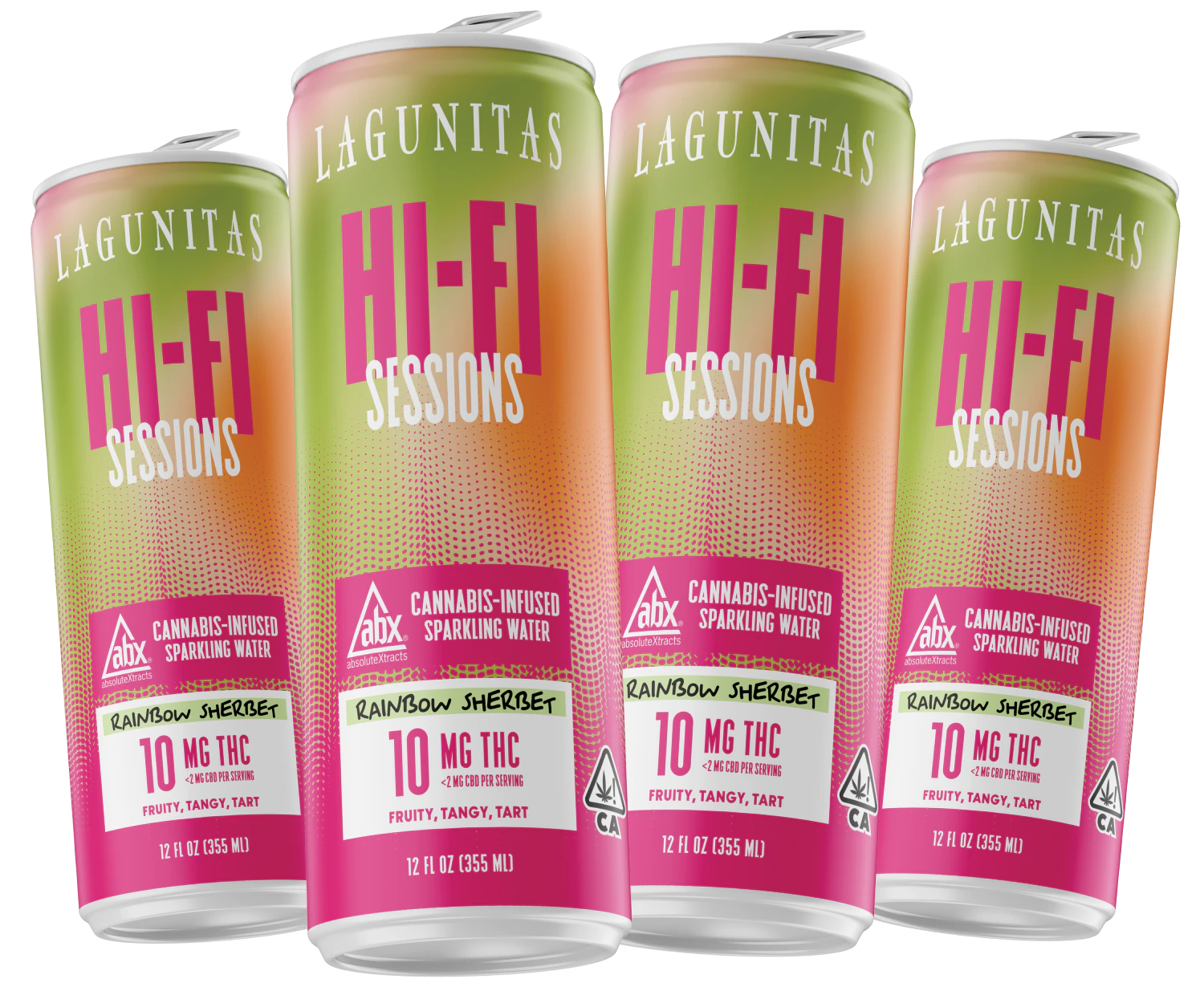 LAGUNITAS HI-FI SESSIONS - Hi Fi Sessions - 10mg 4pk - Rainbow Sherbet Main Image