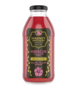 Harney Brothers Cannabis - Harney Brothers | 10mg 16oz Hibiscus Tea Bottle