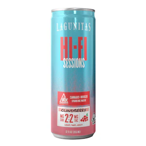 Hi-Fi Sessions - ABX x Lagunitas Hi-Fi Cloudberry Cannabis Infused Sparkling Water 2mg THC:2mg CBD