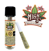 High 5's | Star Fruit X 24K gold | infused Hybrid pre-roll (single)