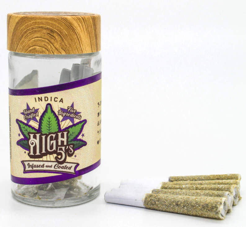 High Five - Alien Tech x Black Zoap 5 Pack Infused Pre Roll - .8G (4G) Main Image