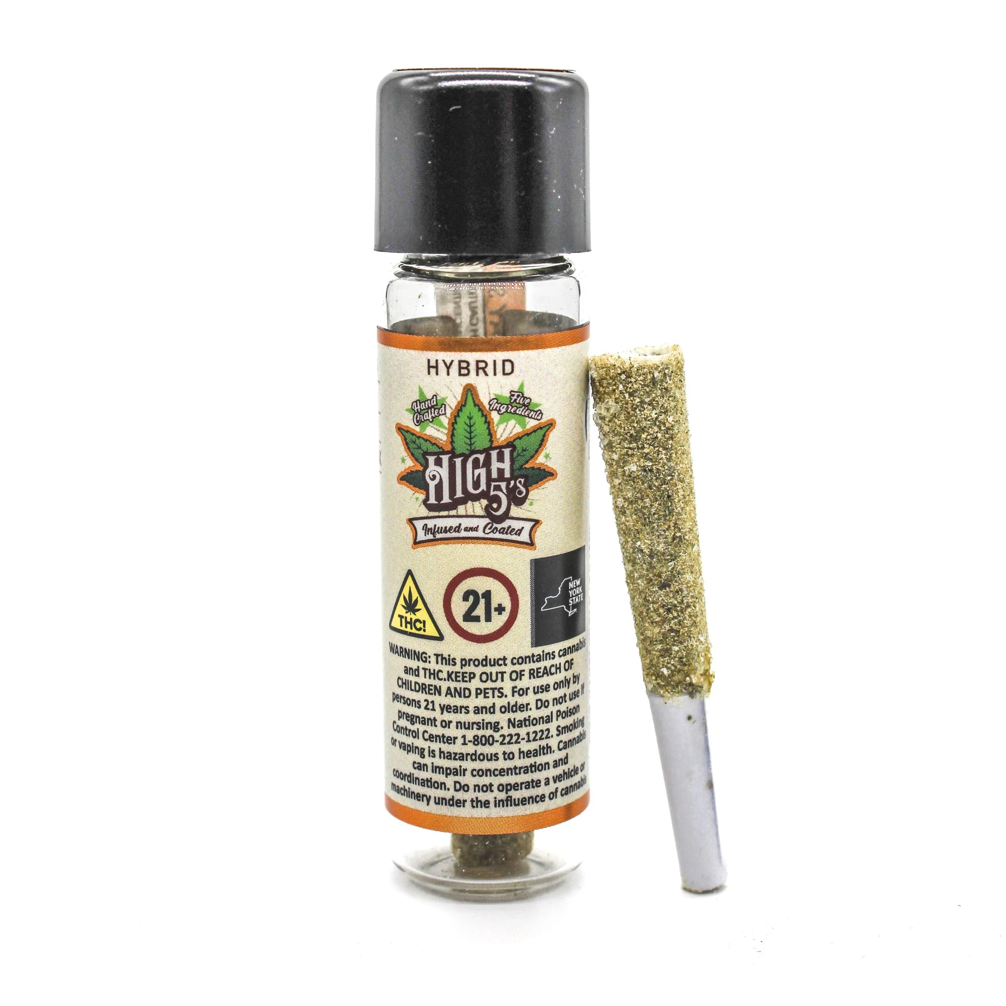 High 5's - High 5 | Grape Gas x Kush Mintz #20 | Infused Preroll | 0.8g Main Image