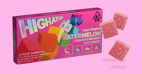 HIGHATUS - HIGHATUS | WATERMELON - 10PK | EDIBLE | 100MG