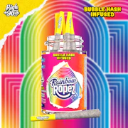 High 90's - 5pk Bubble Hash Prerolls - Rainbow Ropez