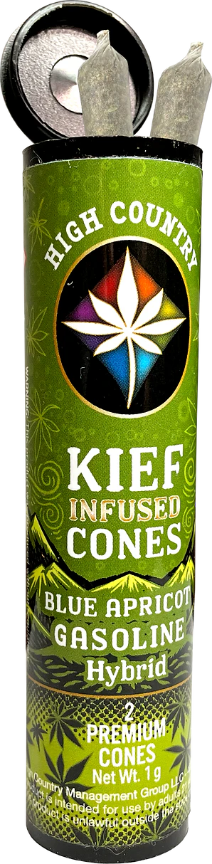 High Country Cones - High Country Cones - Kief Cones 2pk - Garlic Diesel Main Image