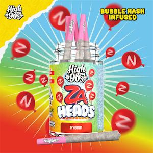 HIGH 90S - HIGH 90S | ZA HEADS - 5PK INFUSED | PREROLL | 2.5G