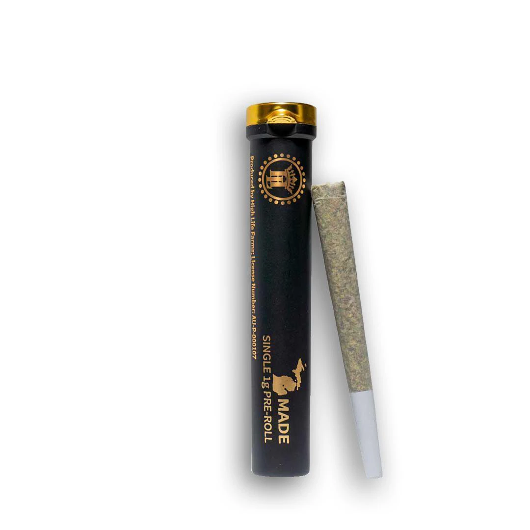 High Life Farms - MI - 1g Pre Roll - Banana Conda Main Image
