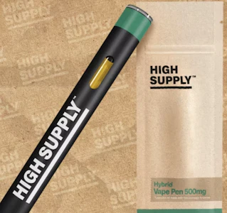 HIGH SUPPLY - Bigger Mac | Disty + Live Terps 0.5g Vape Pen | TAXES INCLUDED