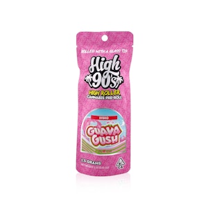 HIGH 90'S - High 90's - 1.5g Preroll - Guava Gush