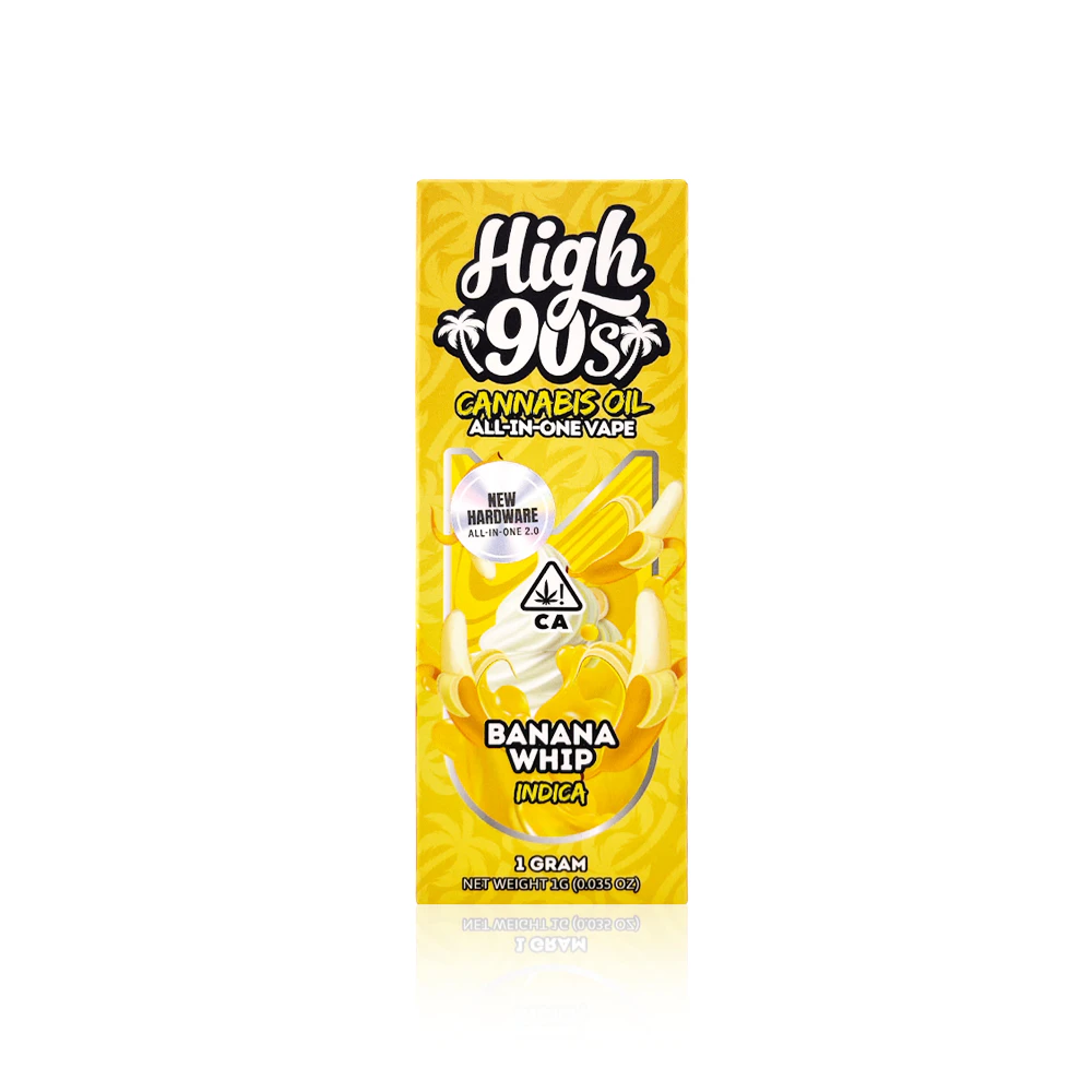HIGH 90s - HIGH 90'S - All In One - Banana Whip - 1G Main Image