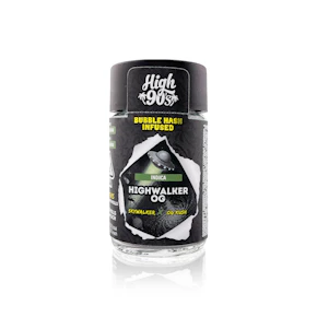 HIGH 90'S - Infused Preroll - Highwalker OG - Bubble Hash - 5Pack - 2.5G