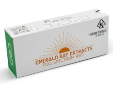 High CBD (1g) Syringe by Emerald Bay