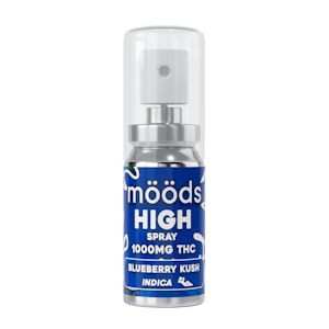 MOODS - Blueberry Kush (High) Spray - 1000mg - Moods